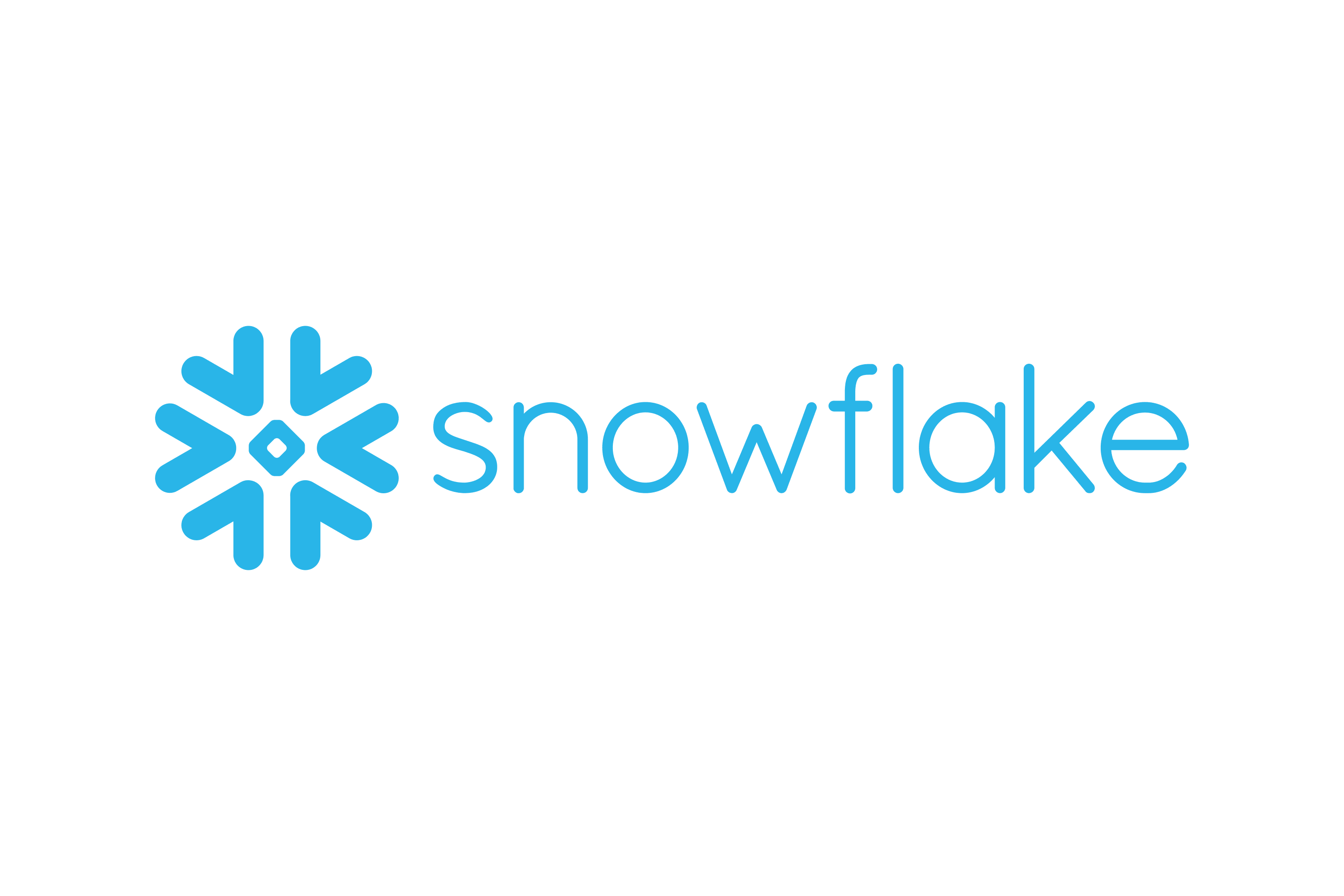 Google Analytics to Snowflake: Snowflake Logo